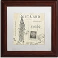 thumbnail image 1 of Trademark Fine Art "Postcard Sketches I" Canvas Art by Anne Tavoletti, White Matte, Wood Frame, 1 of 5