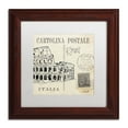 thumbnail image 1 of Trademark Fine Art "Postcard Sketches IV" Canvas Art by Anne Tavoletti, White Matte, Wood Frame, 1 of 4