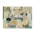 thumbnail image 1 of Trademark Fine Art 'Postcards of Paris I' Canvas Art by Sandy Lloyd, 1 of 4