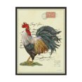 thumbnail image 1 of Trademark Fine Art 'Poster Stamp Rooster' Canvas Art by Jean Plout, 1 of 3