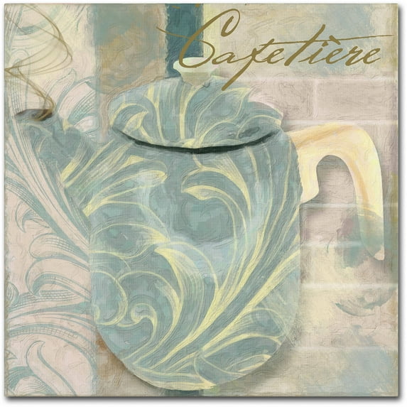 Trademark Fine Art "Pots Bleus II" Canvas Art by Color Bakery