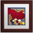 thumbnail image 1 of Trademark Fine Art "Poulets II" Canvas Art by Color Bakery White Matte, Wood Frame, 1 of 1