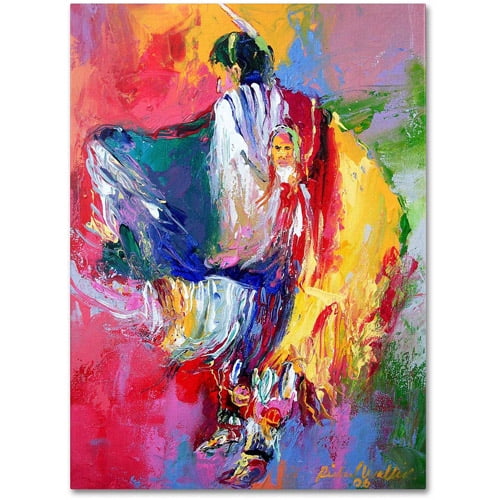 Trademark Fine Art "Pow" Canvas Art by Richard Wallich