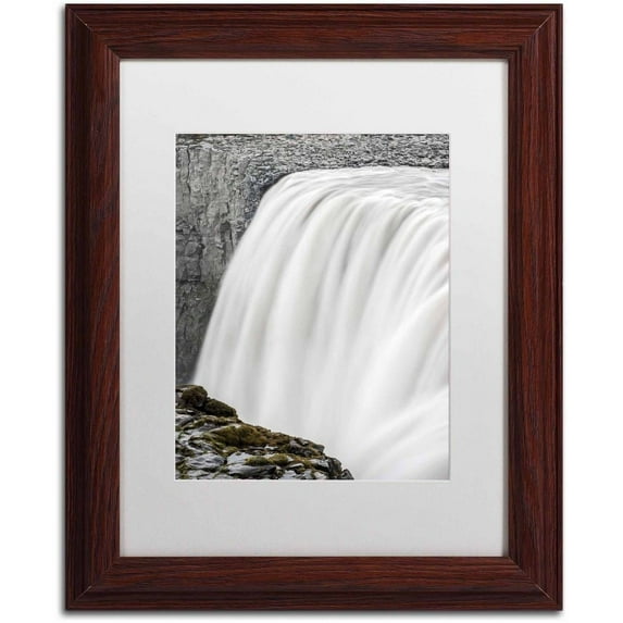 Trademark Fine Art 'Power From Above' Canvas Art by Philippe Sainte-Laudy, White Matte, Wood Frame
