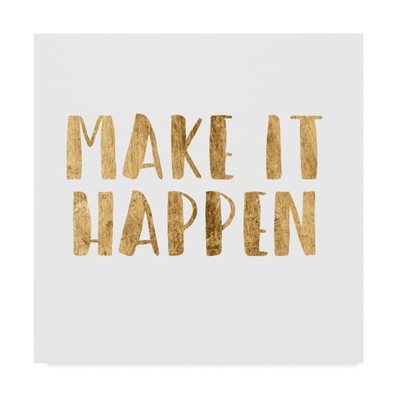 Trademark Fine Art 'Power Quotes II' Canvas Art by Anna Hambly