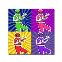 Trademark Fine Art 'Power Ranger II' Canvas Art by ALI Chris