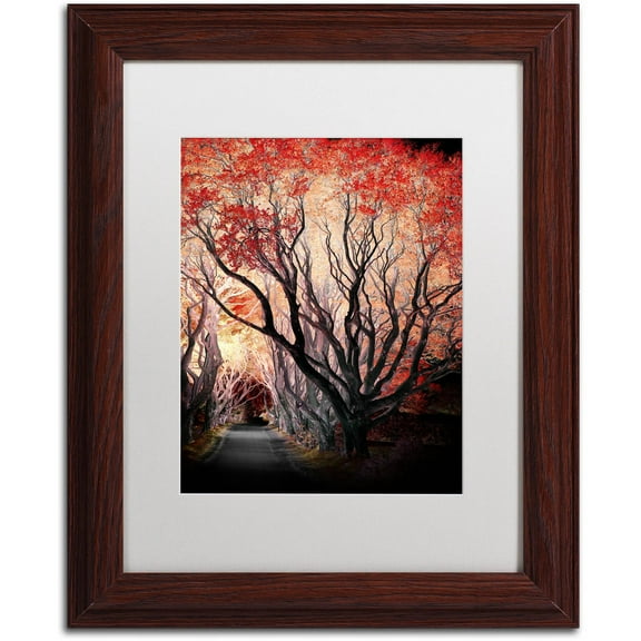 Trademark Fine Art "Powerful One" Canvas Art by Philippe Sainte-Laudy, White Matte, Wood Frame