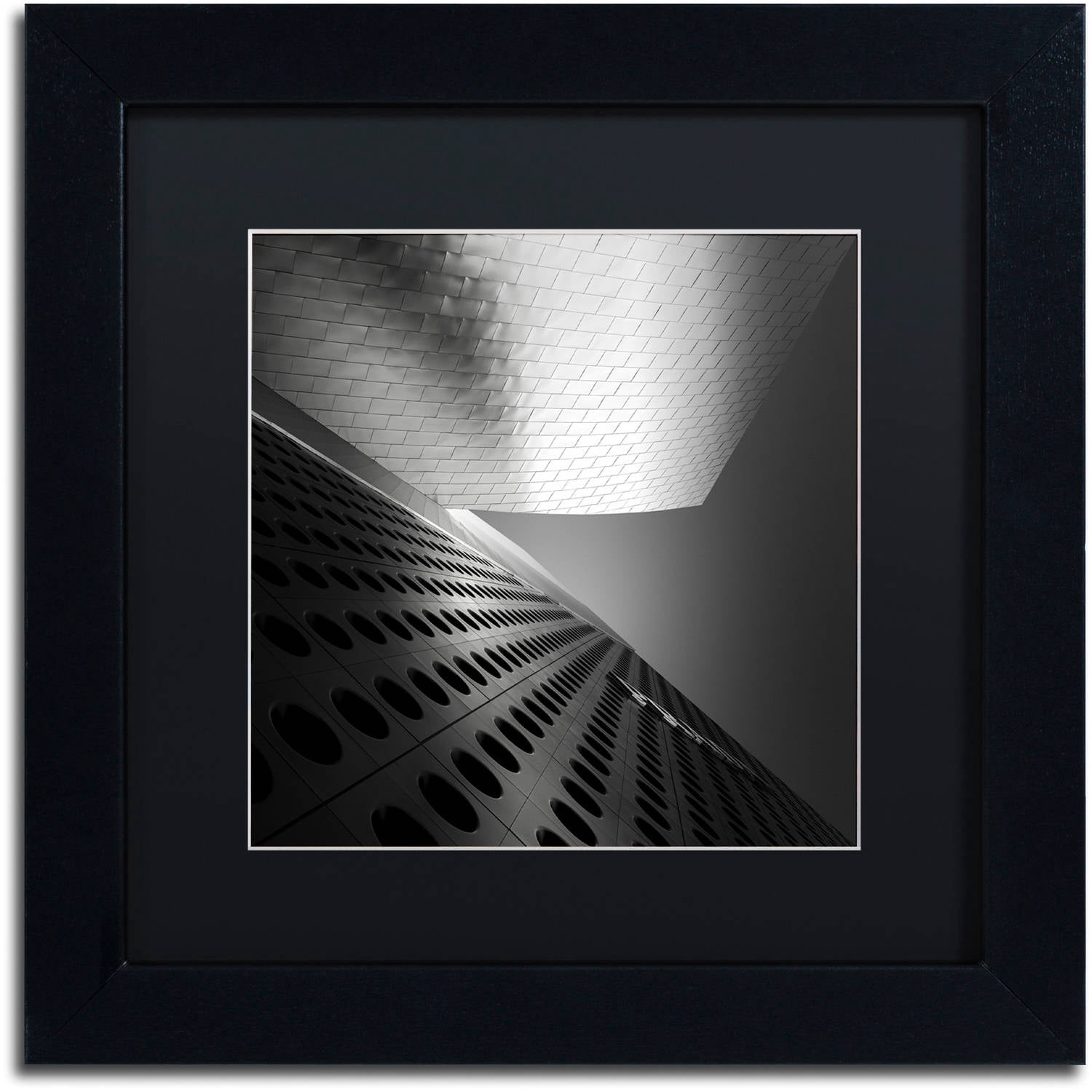 Trademark Fine Art "Prada" Canvas Art by Dave MacVicar, Black Matte, Black Frame