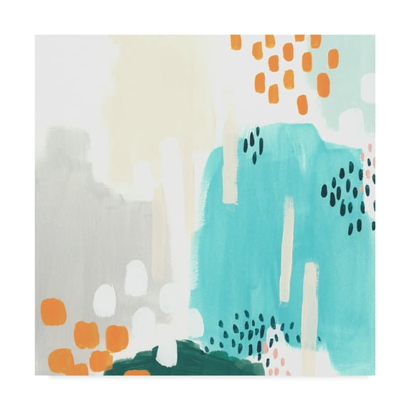 Trademark Fine Art 'Precept V' Canvas Art by June Erica Vess