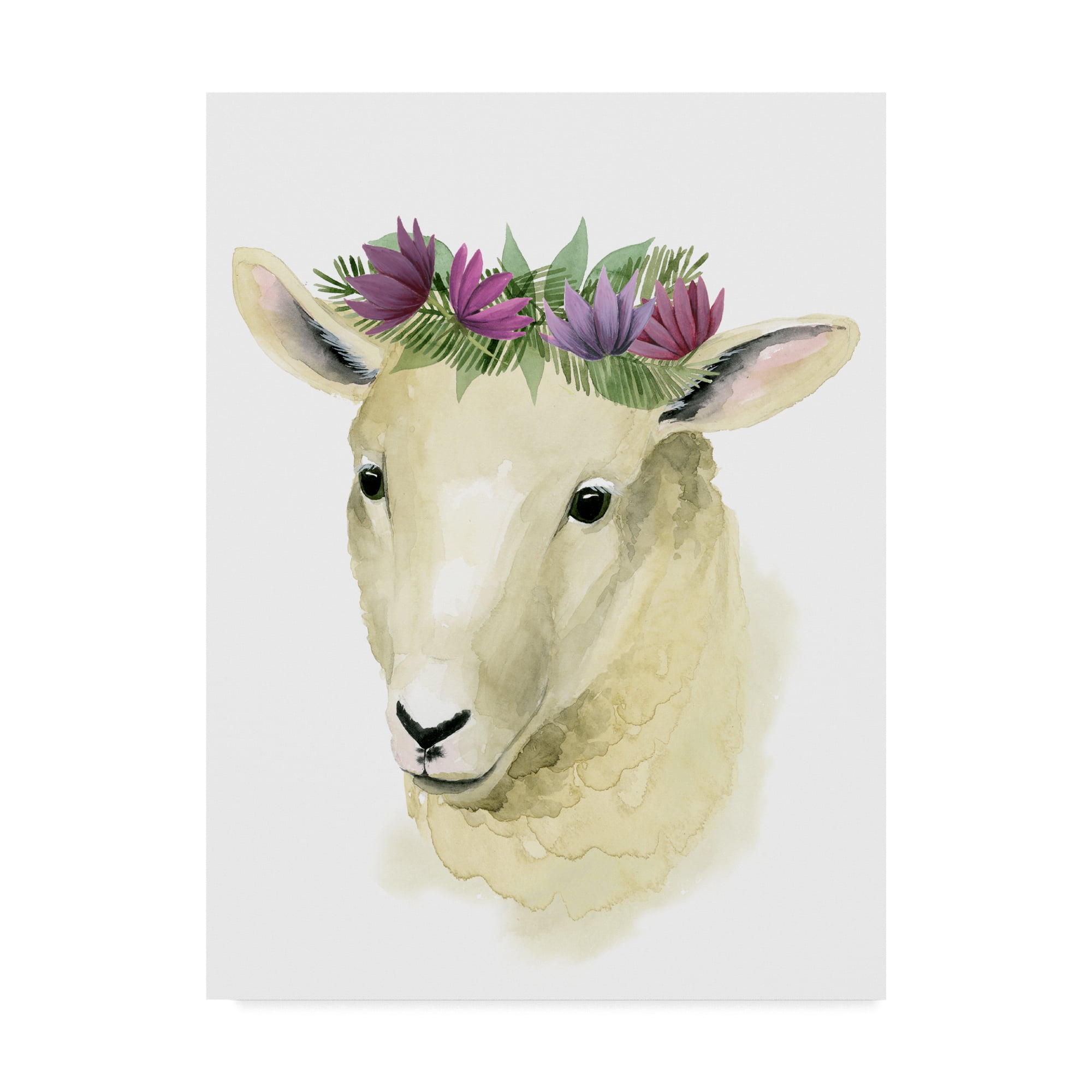 Trademark Fine Art 'Precious Barnyard IV' Canvas Art by Grace Popp