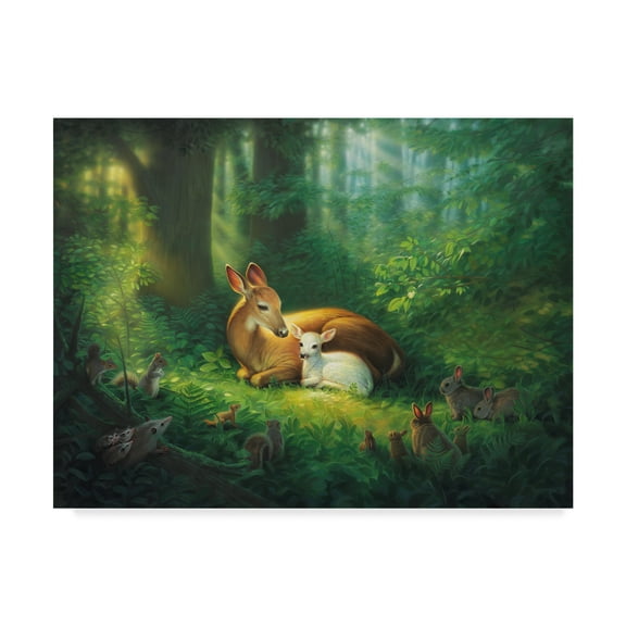 Trademark Fine Art 'Precious' Canvas Art by Kirk Reinert