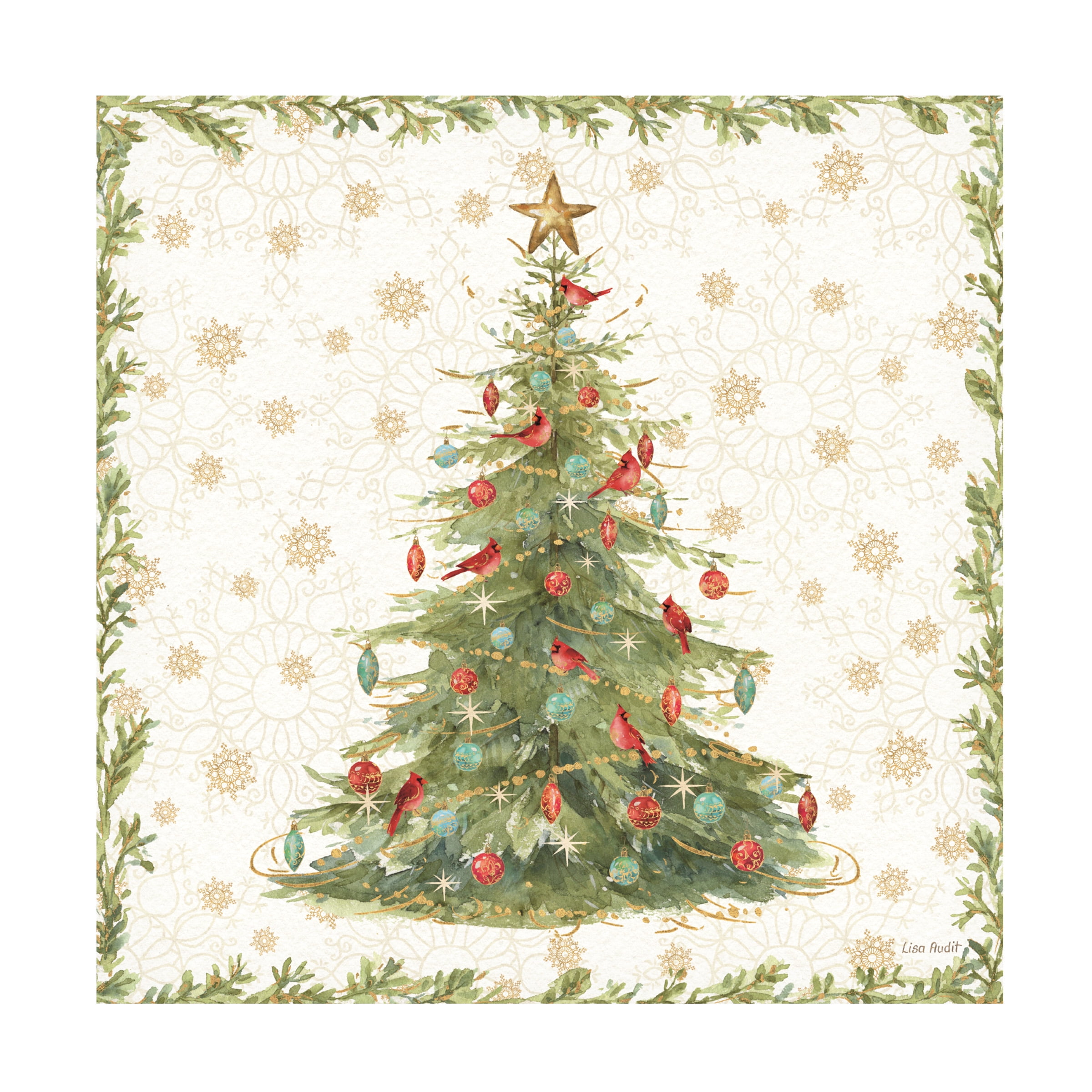 Trademark Fine Art 'Precious Holiday I' Canvas Art by Lisa Audit