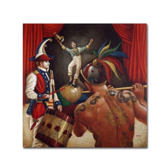 Trademark Fine Art "Prelude Alegria" Canvas Art by Edgar Barrios