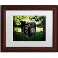 thumbnail image 1 of Trademark Fine Art "Press the Red Button" Canvas Art by Philippe Sainte-Laudy, White Matte, Wood Frame, 1 of 4