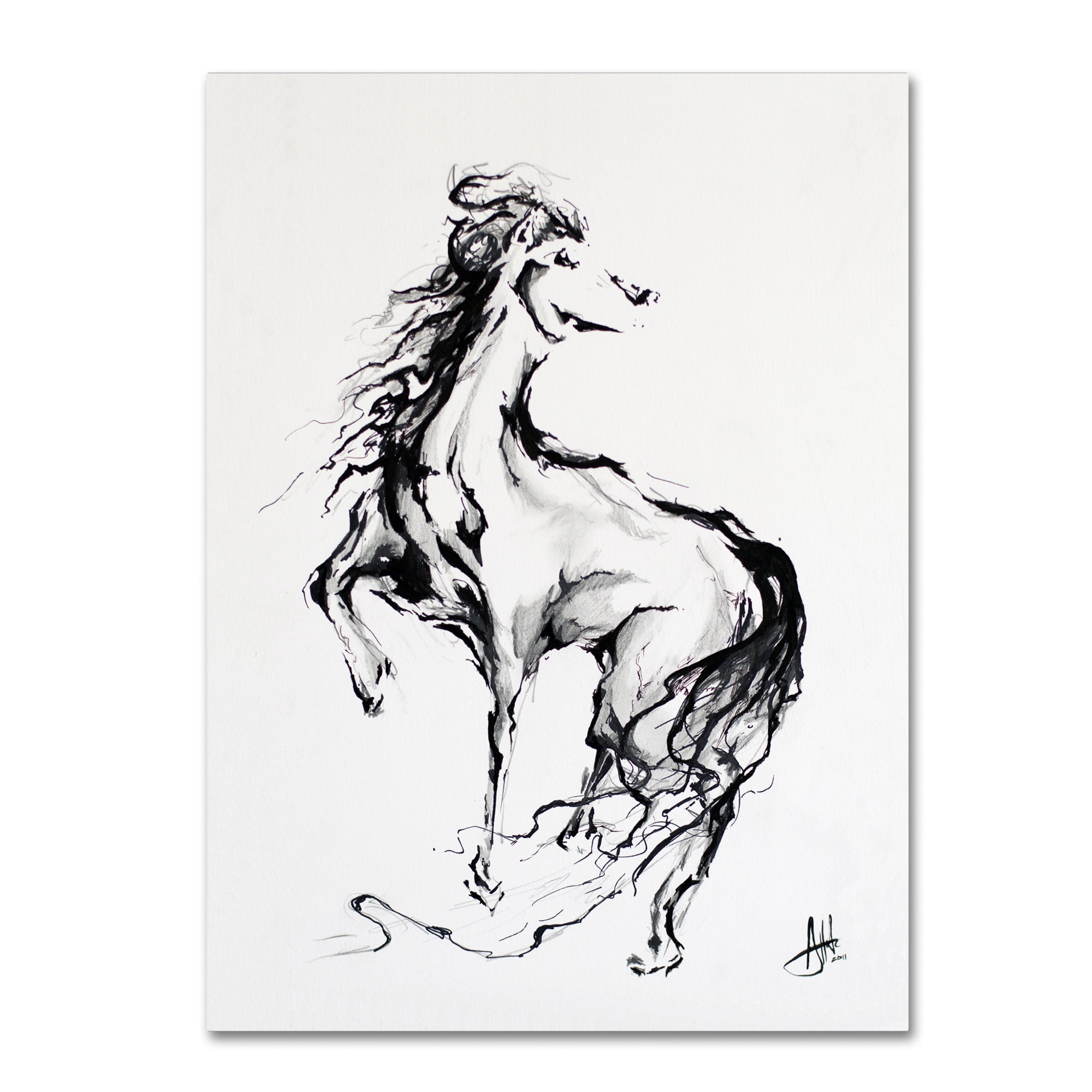 Marc Allante 'Pride' Canvas Wall Art 35 x 47 Inches