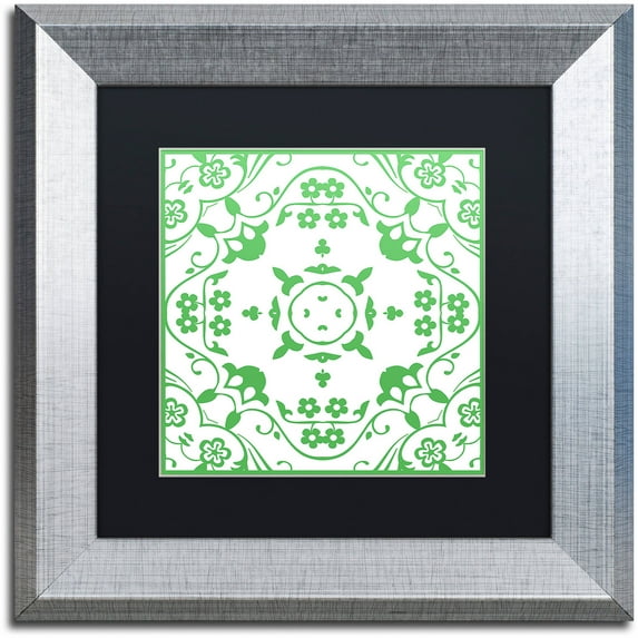 Trademark Fine Art "Prima Donna I" Canvas Art by Color Bakery Black Matte, Silver Frame