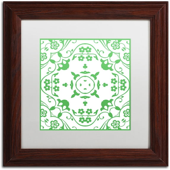 Trademark Fine Art "Prima Donna I" Canvas Art by Color Bakery White Matte, Wood Frame