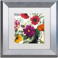 thumbnail image 1 of Trademark Fine Art "Printemps III" Canvas Art by Color Bakery, White Matte, Silver Frame, 1 of 1