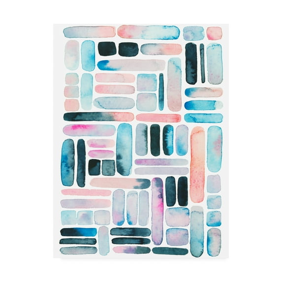 Trademark Fine Art 'Prisma Puzzle II' Canvas Art by Grace Popp