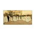 thumbnail image 1 of Trademark Fine Art 'Procession Of Schoolgirls' Canvas Art by Joaquim Vayreda, 1 of 3