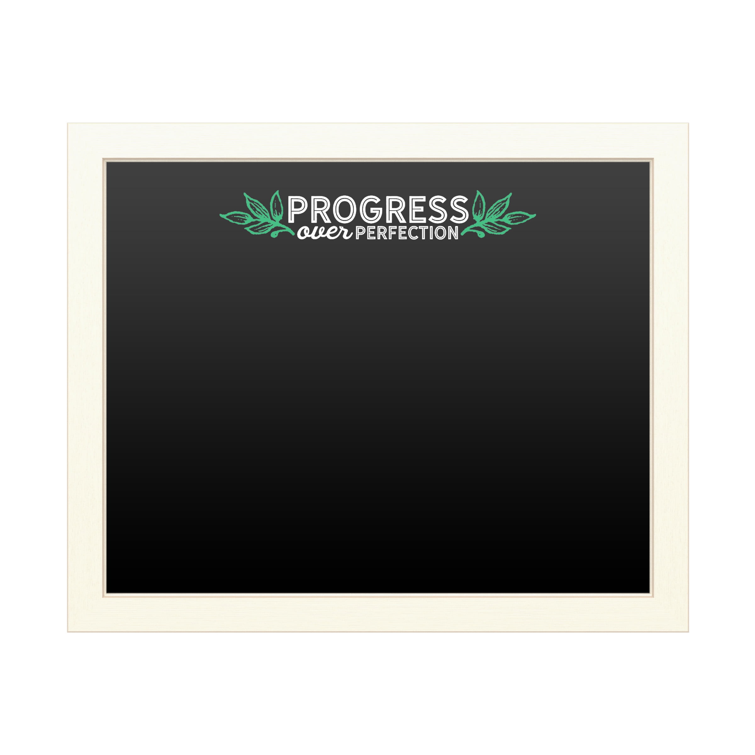 Trademark Fine Art 'Progress Over Perfection' Chalkboard by ABC