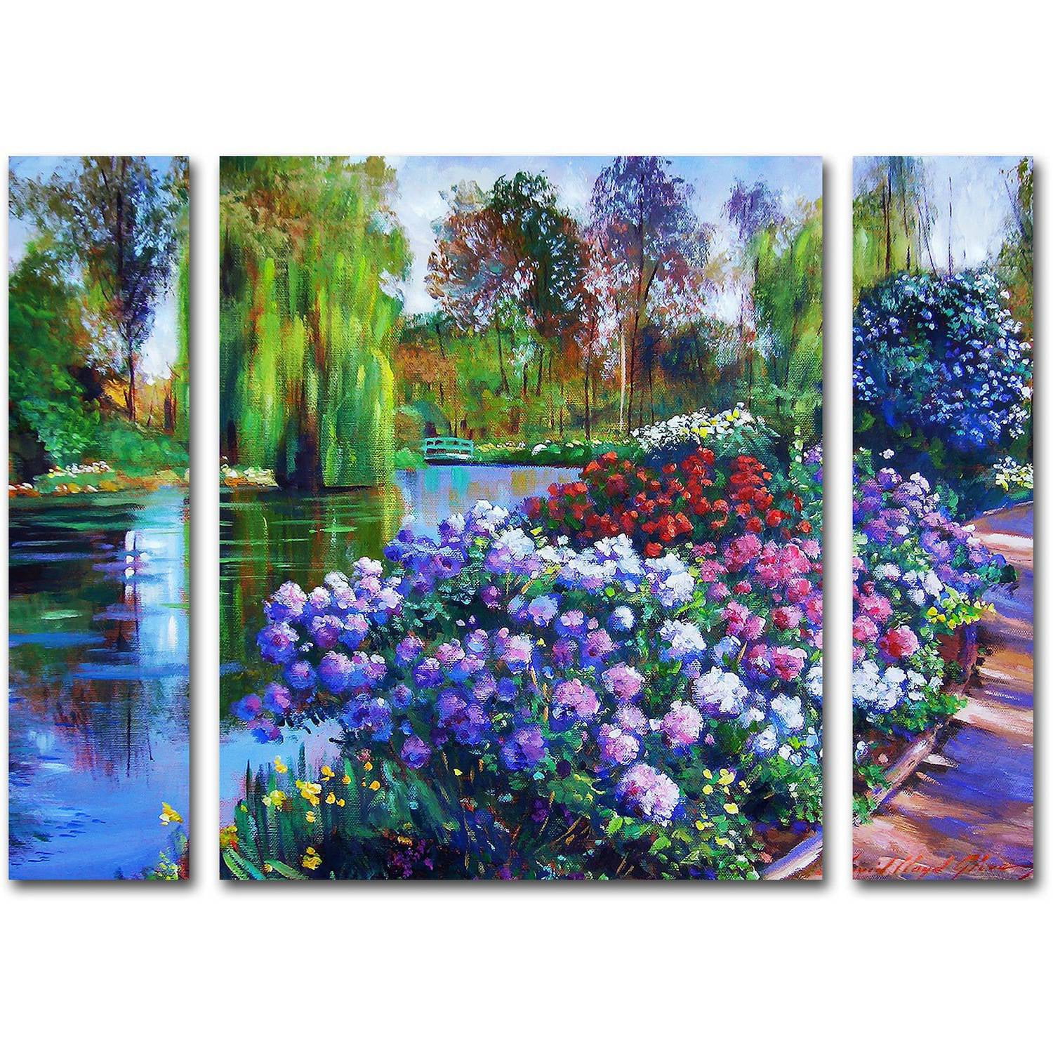Trademark Fine Art ''Promise of Spring'' by David Lloyd Glover 30" x 41" Multi Panel Art Set Large (886511916586)