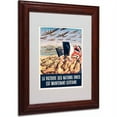 thumbnail image 1 of Trademark Fine Art "Propaganda Poster from World War II" Canvas Art, Wood Frame, 1 of 3