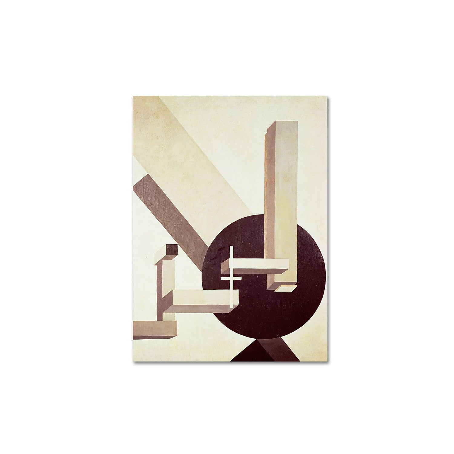 Trademark Fine Art 'Proun 10' 18" x 24" Canvas Art (BL01225-C1824GG)