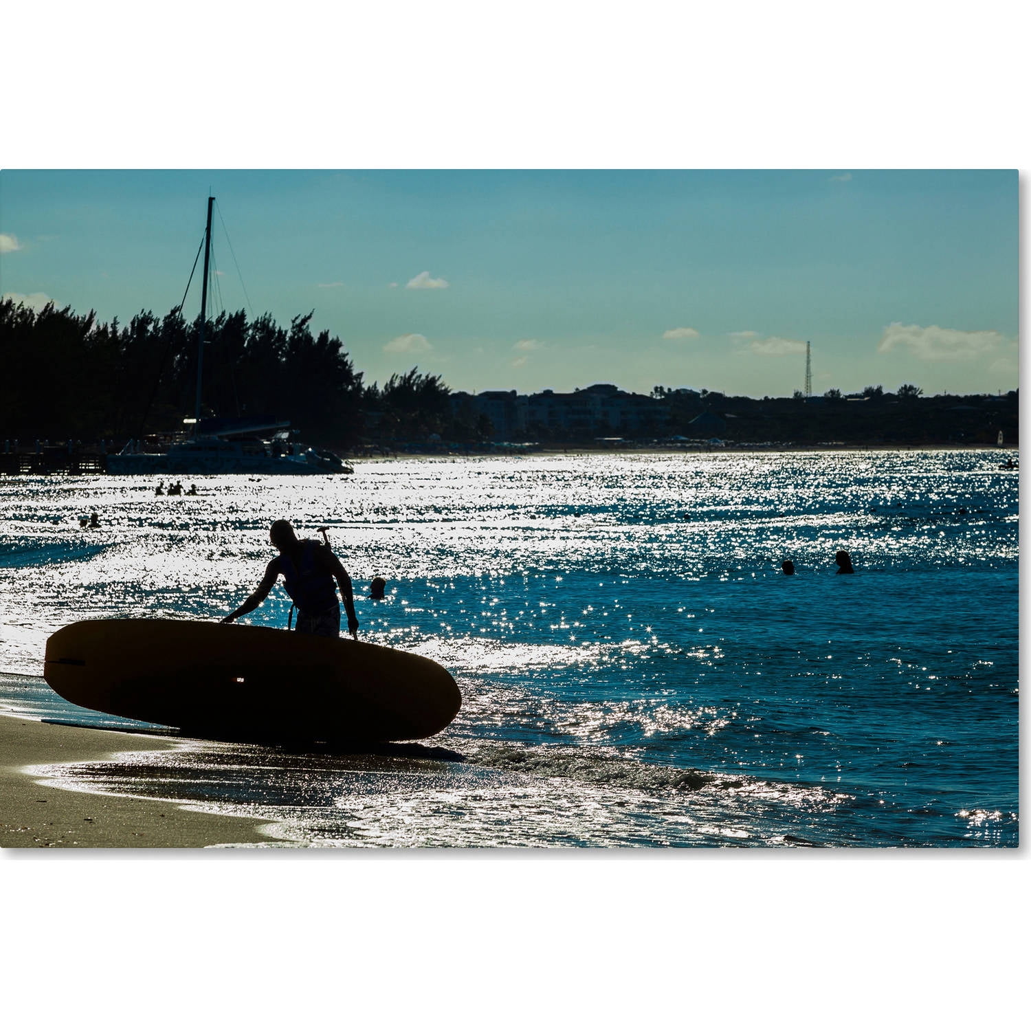 Trademark Fine Art "Provo Boarding" Canvas Art by Yale Gurney