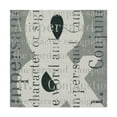 thumbnail image 1 of Trademark Fine Art 'Punctuated Text II' Canvas Art by Michael Mullan, 1 of 3
