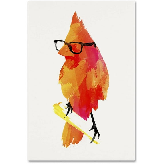 Trademark Fine Art 'Punk Birdy' Canvas Art by Robert Farkas