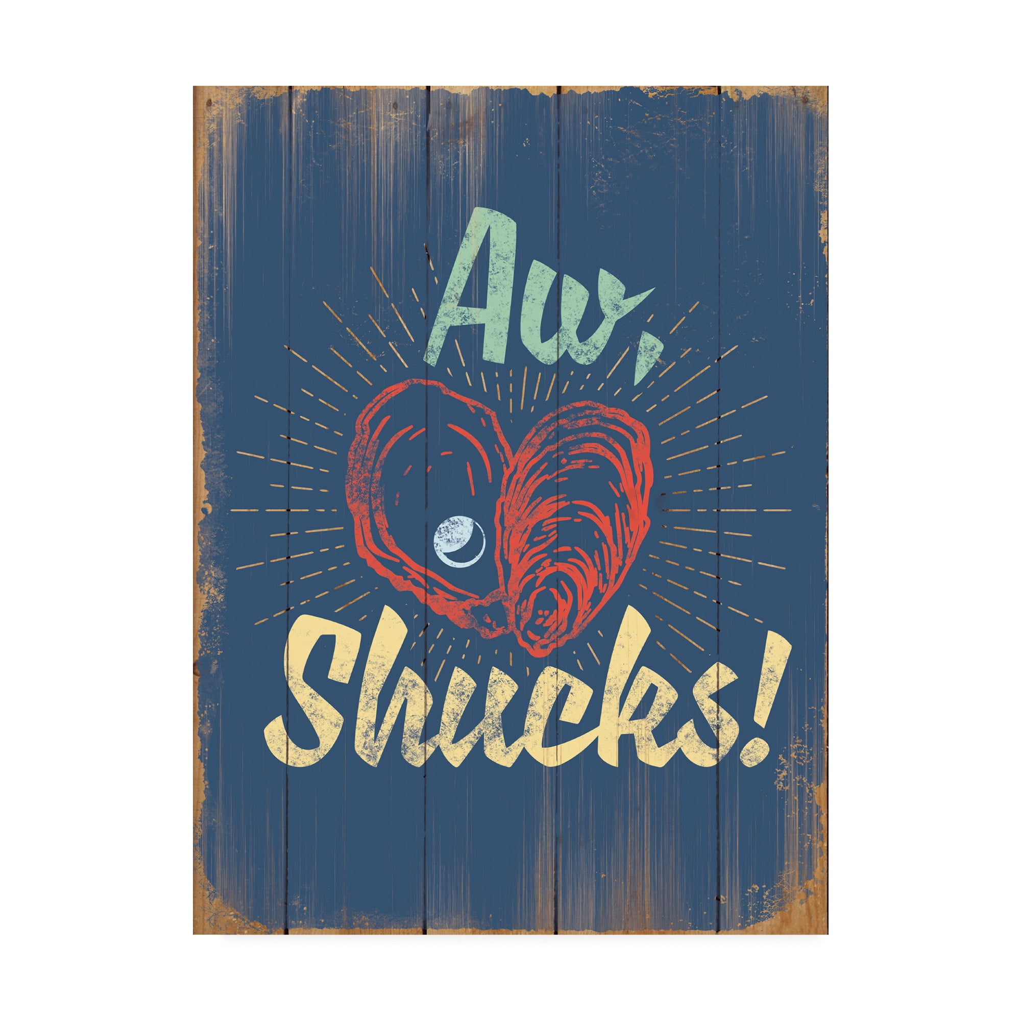 Trademark Fine Art 'Punny Coastal II' Canvas Art by JJ Brando