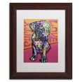 thumbnail image 1 of Trademark Fine Art 'Puppy Love' Matted Framed Art by Dean Russo, 1 of 4