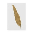 thumbnail image 1 of Trademark Fine Art 'Pure Gold Feather VI' Canvas Art by Chris Paschke, 1 of 3