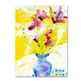 thumbnail image 1 of Trademark Fine Art "Purple Blooms in Sunlight" Canvas Art by Sheila Golden, 1 of 1