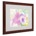 thumbnail image 1 of Trademark Fine Art "Purple Magic" Canvas Art by Sheila Golden, Wood Frame, 1 of 5