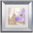 thumbnail image 1 of Trademark Fine Art "Purple Paris I" Canvas Art by Color Bakery White Matte, Silver Frame, 1 of 1