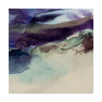 Trademark Fine Art 'Purple Wunderlust II' Canvas Art by Sisa Jasper