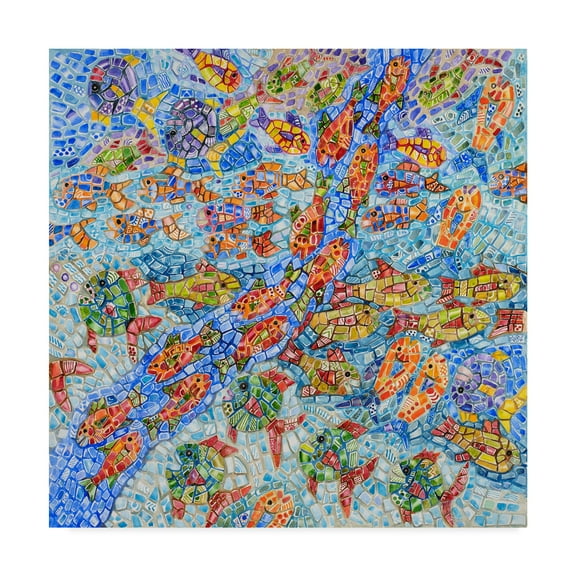 Trademark Fine Art 'Puzzle Ready' Canvas Art by Charlsie Kelly