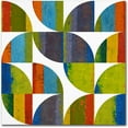 thumbnail image 1 of Trademark Fine Art "Quarter Rounds 1.0" Canvas Art by Michelle Calkins, 1 of 3
