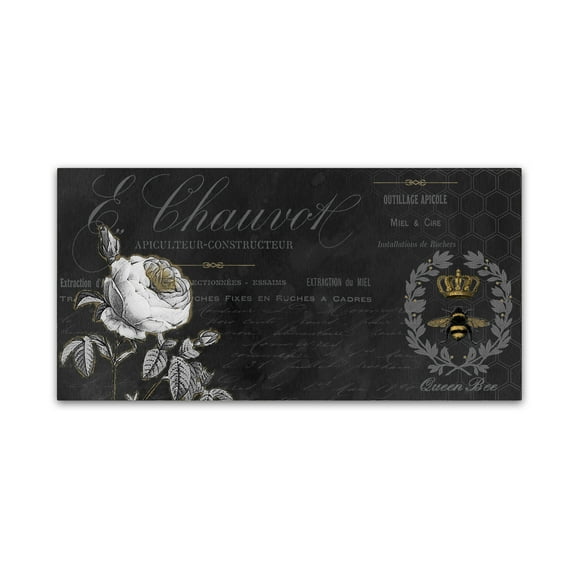 Trademark Fine Art 'Queen Bee 11' Canvas Art by Jean Plout