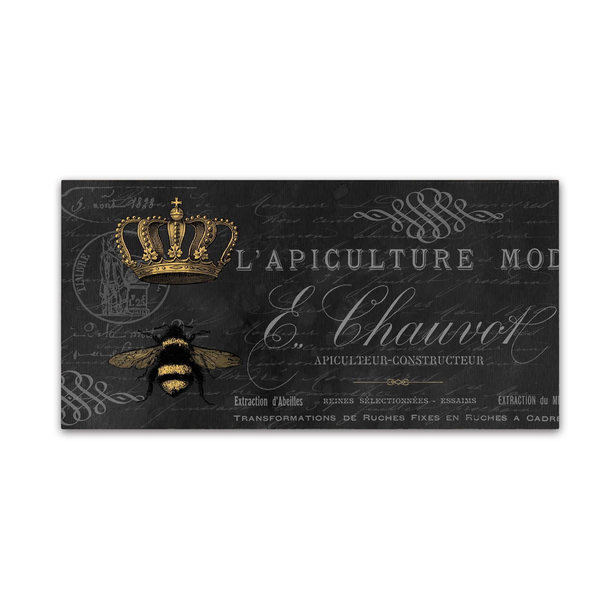 Jean Plout 'Queen Bee 13' Canvas Art