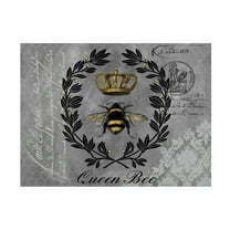 Trademark Fine Art Jean Plout Queen Bee 2 Canvas Wall Art - 14x19