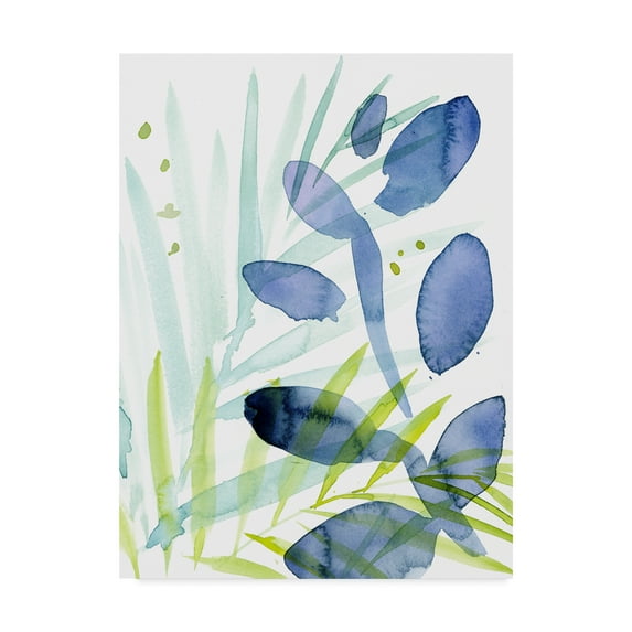 Trademark Fine Art 'Queen Palms I' Canvas Art by Jennifer Paxton Parker