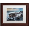 thumbnail image 1 of Trademark Fine Art 'Queen's Bath Kauai' Canvas Art by Pierre Leclerc, White Matte, Wood Frame, 1 of 1