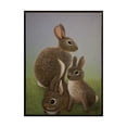 thumbnail image 1 of Trademark Fine Art 'Rabbit Family, 2016' Canvas Art by Pat Scott, 1 of 3