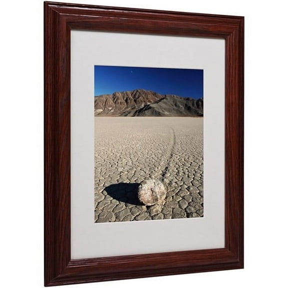 Trademark Fine Art "Race Track" Matted Framed Art by Pierre Leclerc