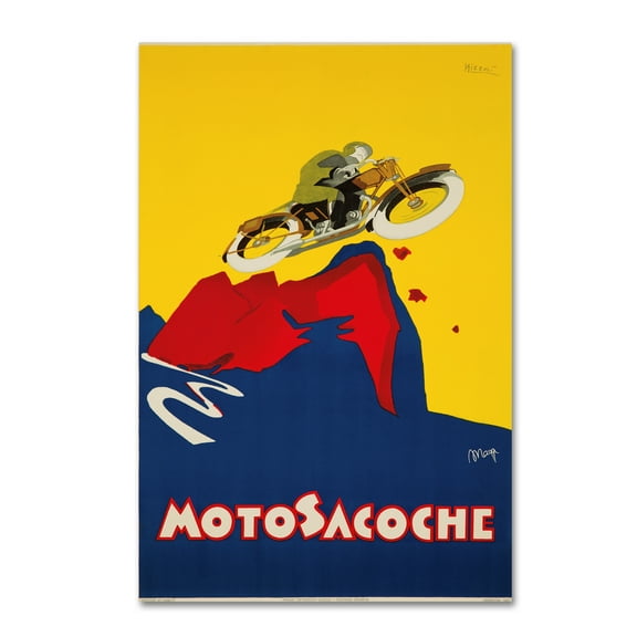 Trademark Fine Art 'Racing 12' Canvas Art by Lantern Press