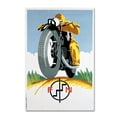 thumbnail image 1 of Trademark Fine Art 'Racing 2' Canvas Art by Lantern Press, 1 of 3