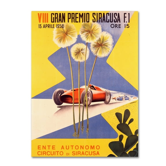 Trademark Fine Art 'Racing 23' Canvas Art by Lantern Press